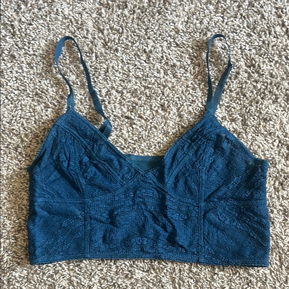 Intimately Free People Lace Longline Bralette